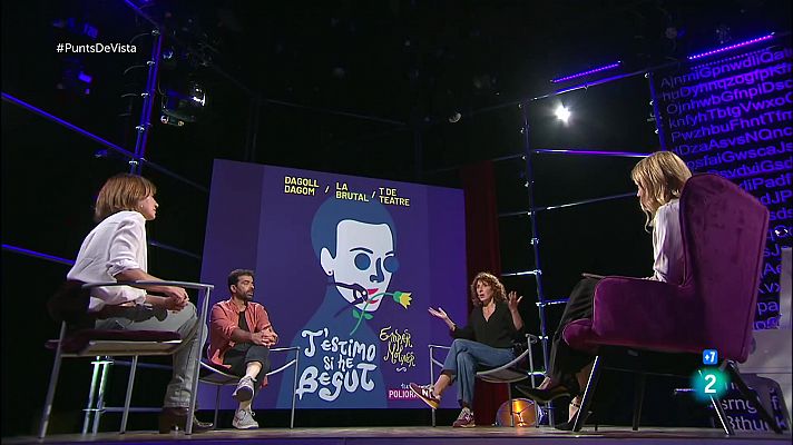 Punts de vista - Els protagonistes i el director de "T'estimo si he begut"