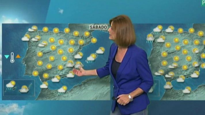 El tiempo - Temperaturas otoñales y lluvia fuerte en Baleares y sur de Valencia