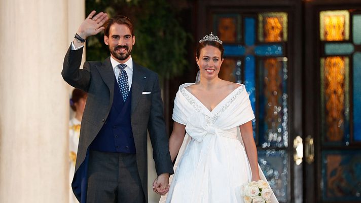 D Corazón - Philippos de Grecia y Nina Flohr se casan en Atenas
