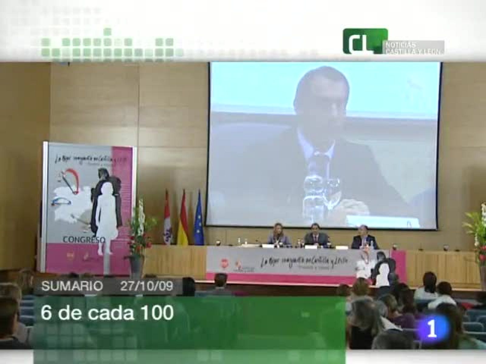 Noticias Castilla y León. Informativo Territorial de Castilla y León. (27/10/09)