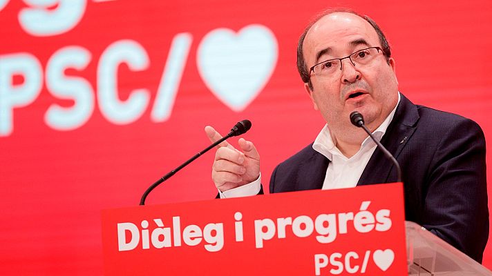 Telediario Fin de Semana - El PSC respalda a Batet por evitar un "peligrosísimo" choque institucional