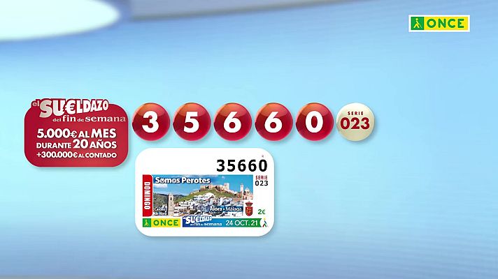 Sorteos ONCE - Sorteo ONCE - 24/10/21