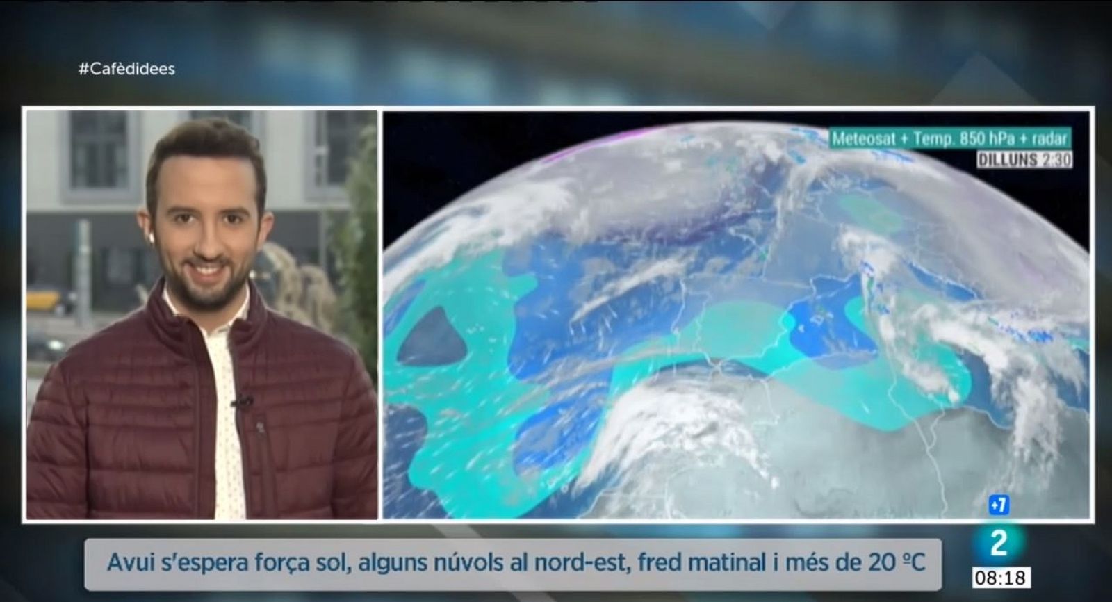 El Temps (25/10/2021) - Les màximes tornaran a enfilar-se fins els 21/23 ºC