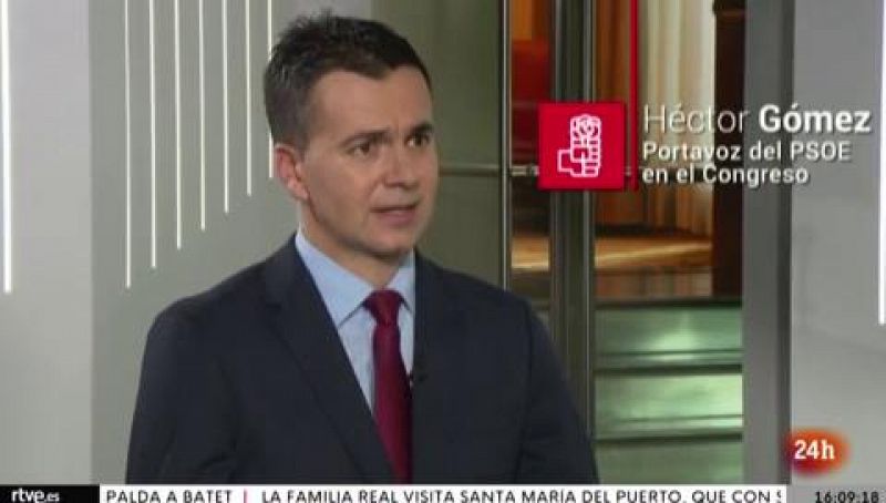 Parlamento - La entrevista - Héctor Gómez, portavoz del PSOE en el Congreso - 23/10/2021