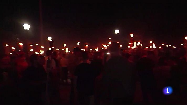 Telediario 1 - Juicio por la marcha supremacista de Charlottesville