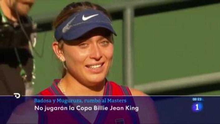 Telediario Matinal - Badosa y Muguruza, tras la senda de Arantxa y Conchita