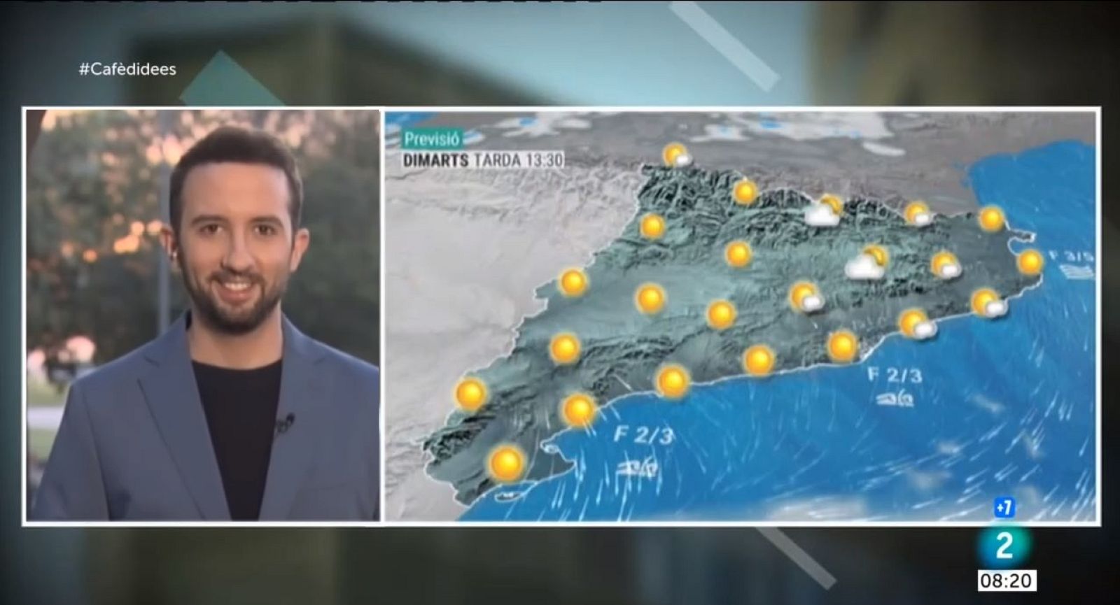 El Temps (26/10/2021) - Les màximes assoliran els 21/24 ºC en molts indrets