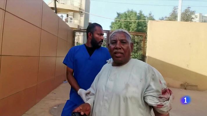 Telediario 1 - Golpe en Sudán pone el foco en el Mar Rojo