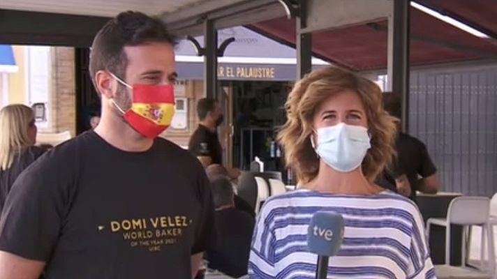 Telediario 1 - El lebrijano Domi Vélez, el mejor maestro panadero del mundo