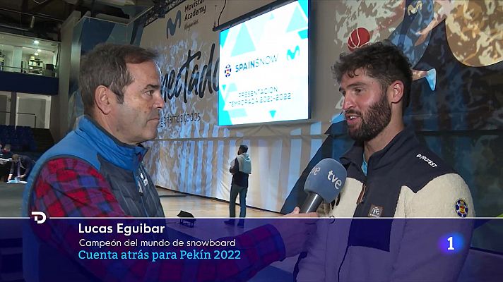 Lucas Eguibar, con ganas a cien días de Pekín 2022
