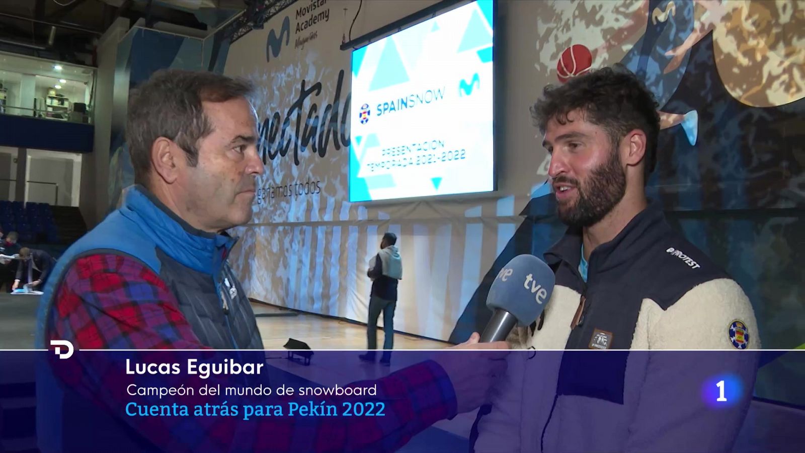 Lucas Eguibar, con ganas de Juegos a cien días de la inauguración de Pekín 2022 -- Ver ahora