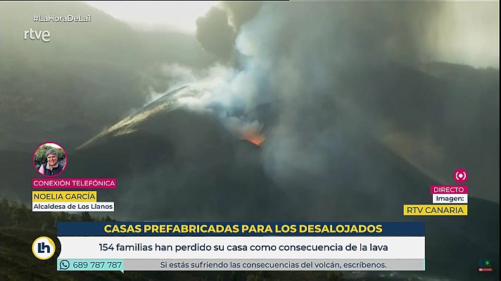 Casas prefabricadas para los desalojados en La Palma, una solución provisional para los evacuados