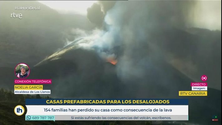 La hora de La 1 - Casas prefabricadas para los desalojados en La Palma, una solución provisional para los evacuados