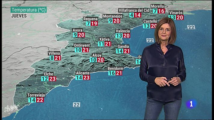 El tiempo en la Comunitat Valenciana - 27/10/21