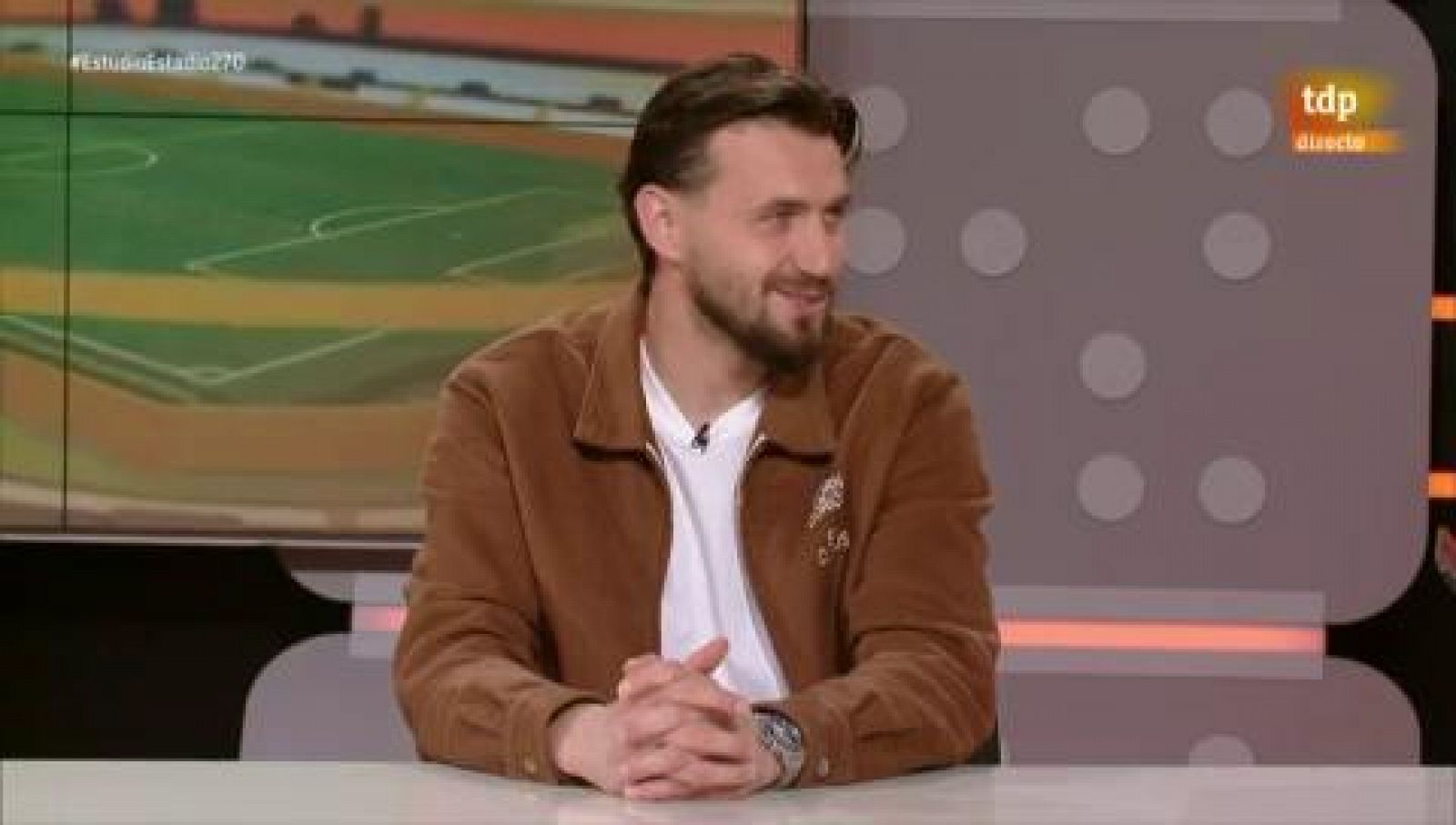Dimitrievski, en Estudio Estadio: "La afición del Rayo es increíble"