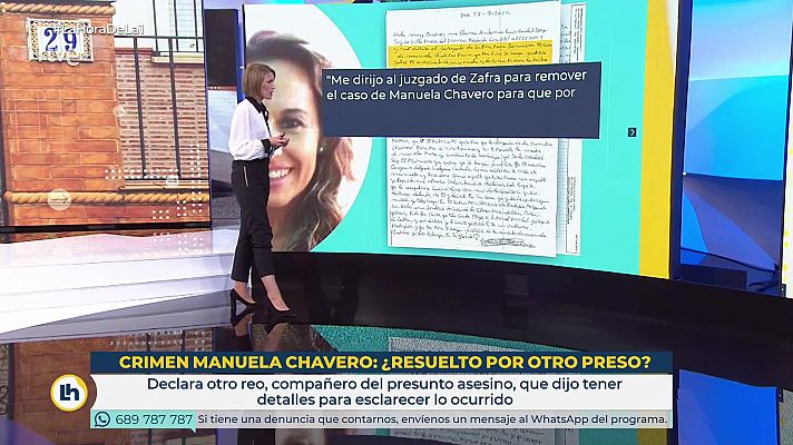 Una carta desde la cárcel trae nuevas pistas al crimen de Manuela Chavero, ¿Resuelto por otro preso?