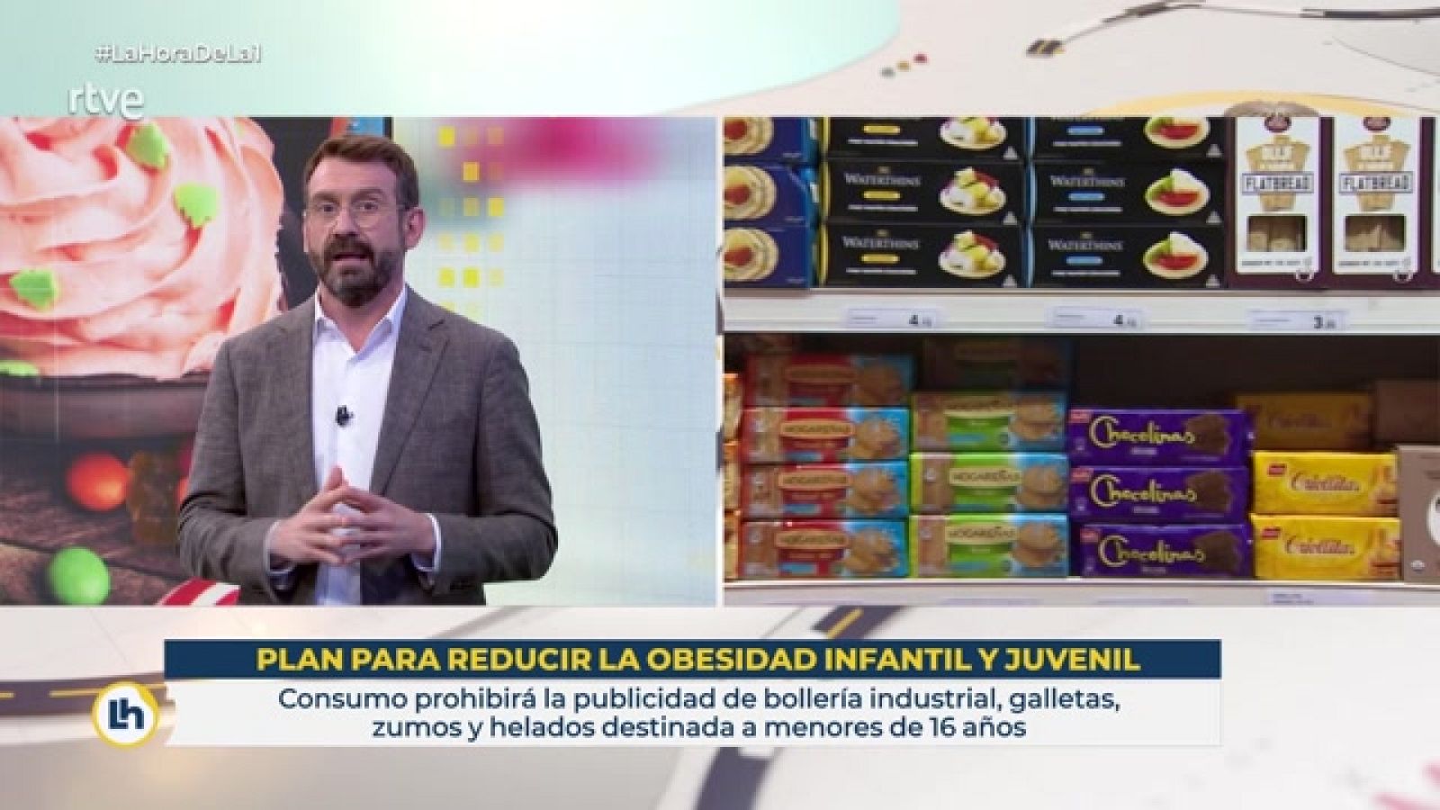 Plan para reducir la obesidad infantil y juvenil, prohibirá la publicidad de bollería industrial - Ver ahora