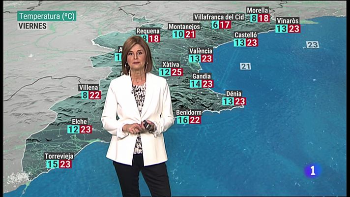 El tiempo en la Comunitat Valenciana - 28/10/21