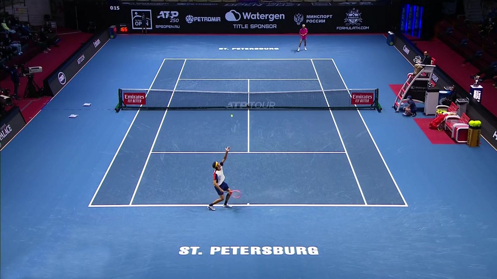 Tenis: Torneo de San Petersburgo: Taylor Fritz - Tommy Paul
