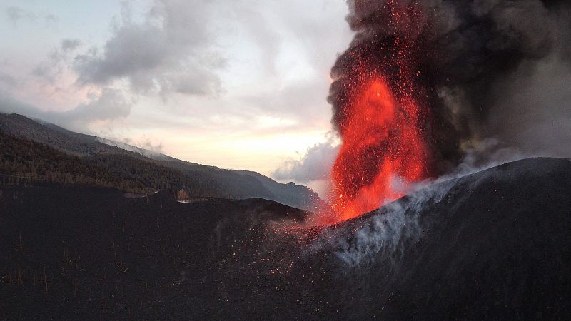 19921: el nmero del volcn de La Palma que se est agotando para Navidad