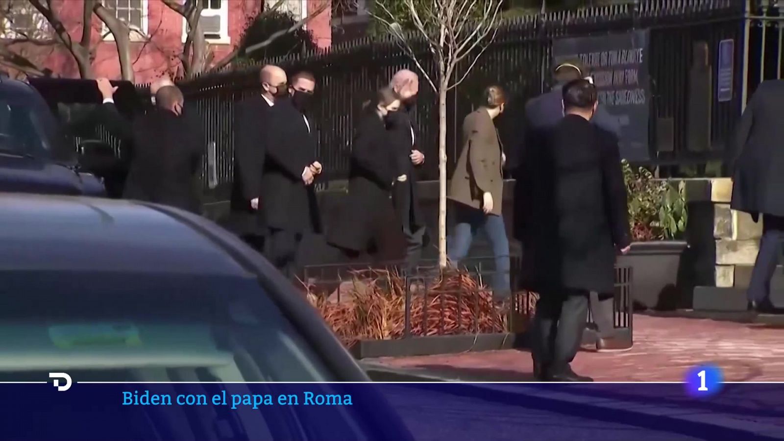 El papa Francisco recibe a Biden en el Vaticano