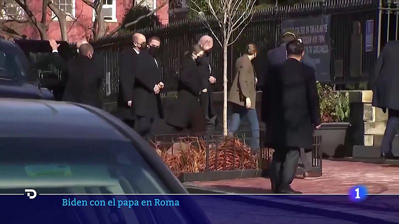 El papa Francisco recibe a Biden en el Vaticano - Ver ahora