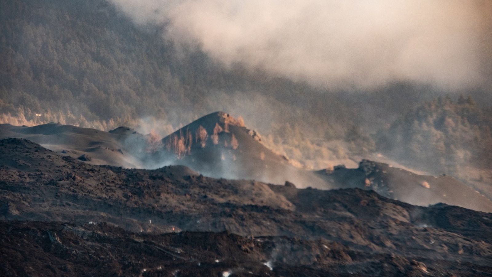 Volcán La Palma | La colada sur sigue destruyendo nuevas edificaciones