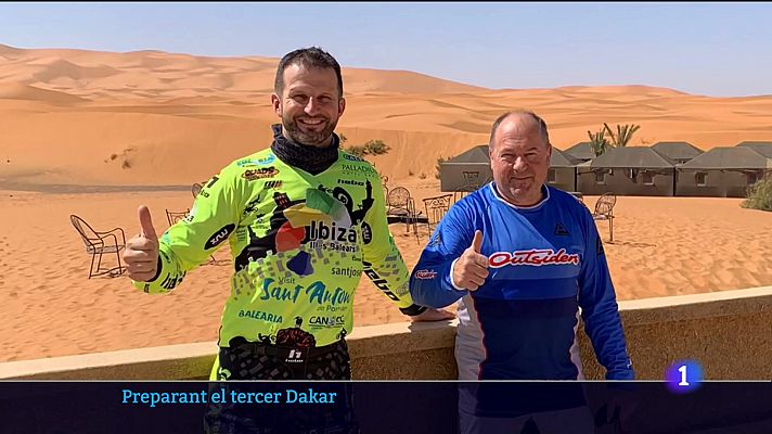 Informatiu Balear - Vingut prepara el seu tercer Dakar