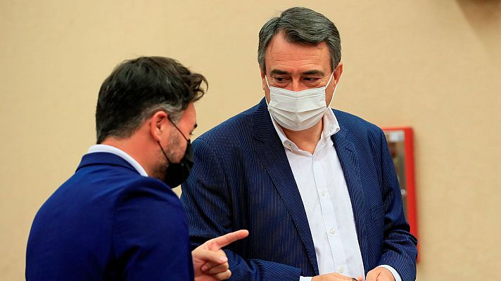 Telediario 2 - ERC y PNV no presentan una enmienda y permiten avanzar en la aprobación de los Presupuestos