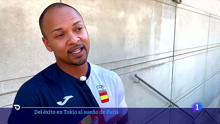 Telediario 2 - Ray Zapata: del éxito en Tokio al sueño de París