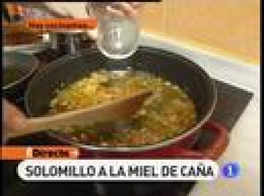 Solomillo a la miel de caña