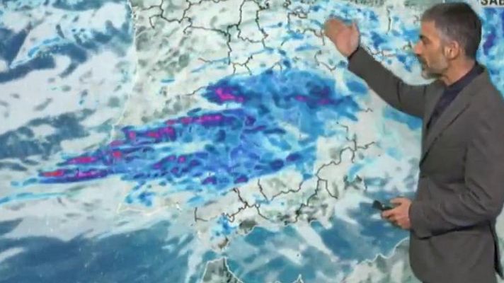 El tiempo - Este sábado, lluvias generalizadas, con viento y temporal