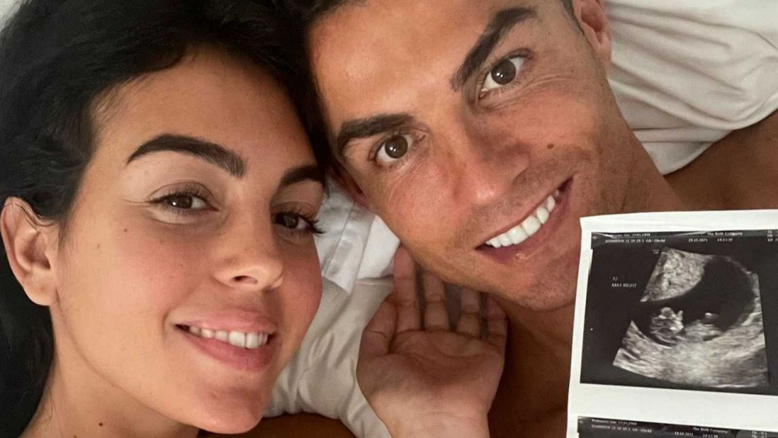 Cristiano Ronaldo y Georgina anuncian que esperan gemelos