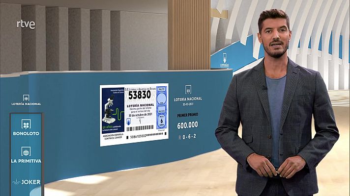 Loterías - Sorteo de la Lotería Nacional del 30/10/2021