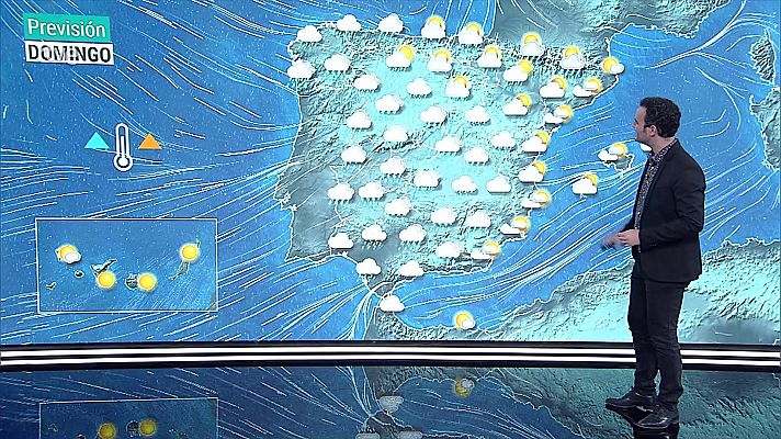 El tiempo - Intervalos de viento fuerte en los litorales del sur y sureste peninsular, Ampurdán y Baleares