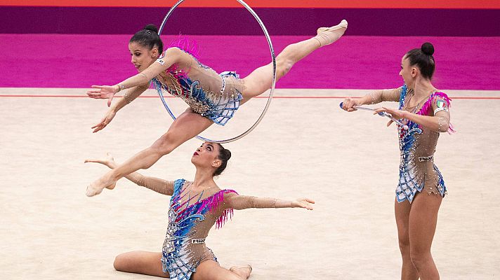 Telediario Fin de Semana - Las 'mariposas azules' triunfan en el Mundial de rítmica
