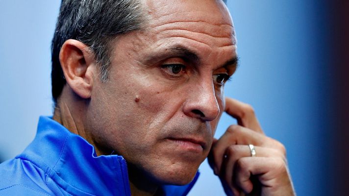 Telediario 1 - Sergi Barjuan: "La única forma de hacernos respetar es ganando"