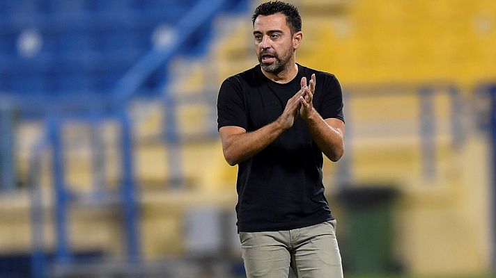 Telediario 1 - Xavi aceleraría su llegada al Barça en caso de derrota en Kiev