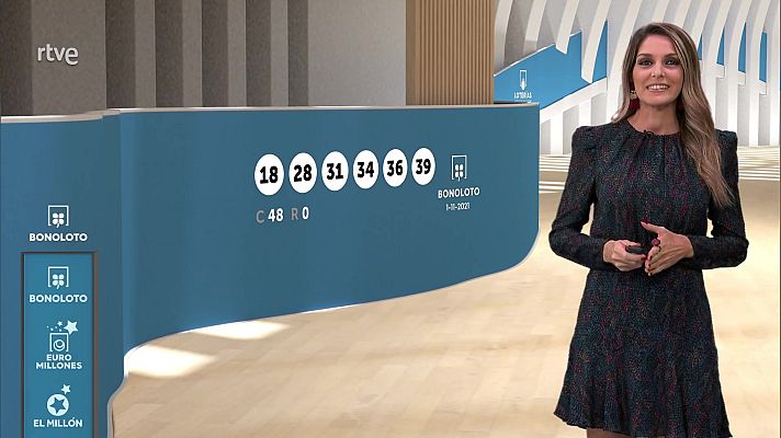 Loterías - Sorteo de la Bonoloto del 01/11/2021