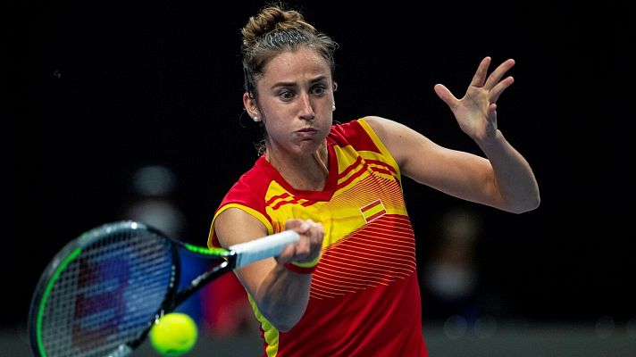 Tenis - España empata ante Eslovaquia gracias al punto de Sara Sorribes