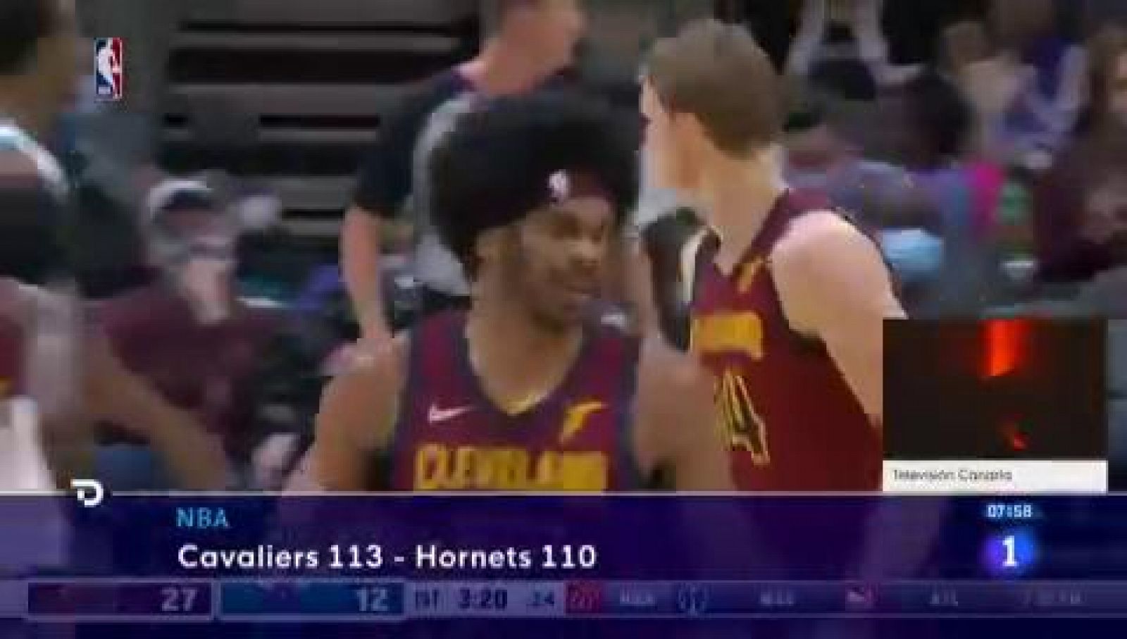 Ricky Rubio participa en la victoria de Cavaliers ante Hornets | Ver