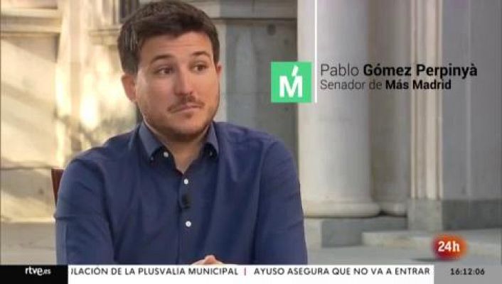 Pablo López Perpinyà, senador de Más Madrid