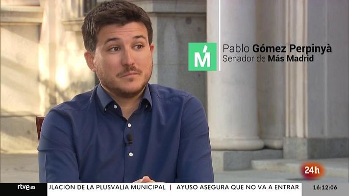 Parlamento - Pablo López Perpinyà, senador de Más Madrid
