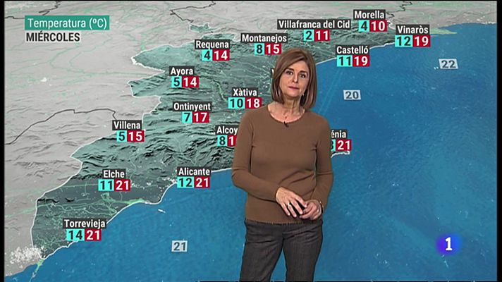 L'informatiu - Comunitat Valenciana - El tiempo en la Comunitat Valenciana - 02/11/21