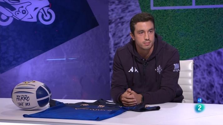 Desmarcats - Alberto Millán, capità de la Unió Esportiva Santboiana