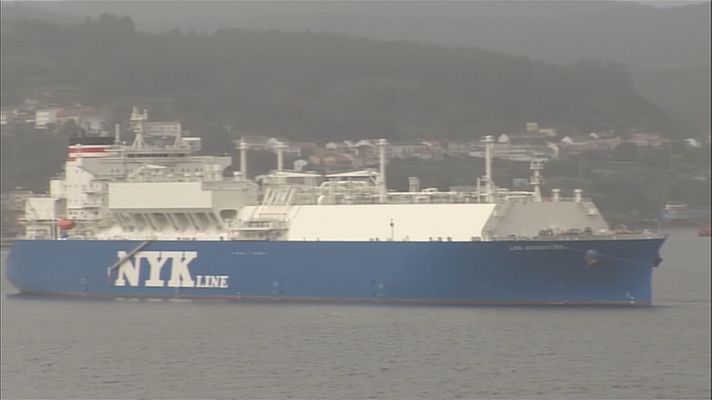 Barco gaseiro para Reganosa