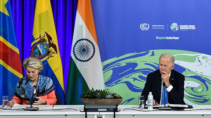 Telediario 2 - EE.UU. y la UE impulsan una alianza con más de cien países para reducir las emisiones de metano