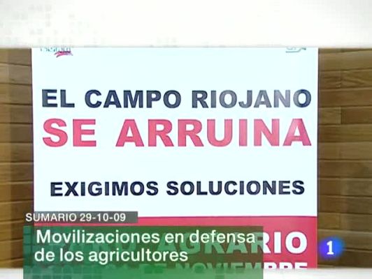 Informativo Telerioja - Informativo Telerioja - 29/10/09