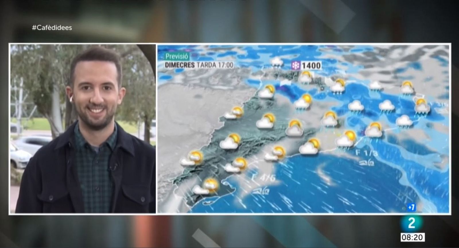 El Temps (03/11/2021) - Les temperatures màximes es quedaran entre 3 i 6 graus més baixes que ahir