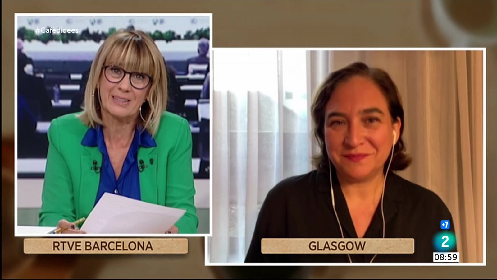 Colau acusa Collboni de "negacionisme climàtic" amb l'aeroport - veure ara